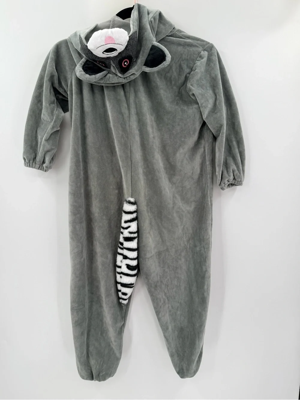 Raccoon Jimothy Costume One Piece Pretend Play Little Kids Medium 5 6